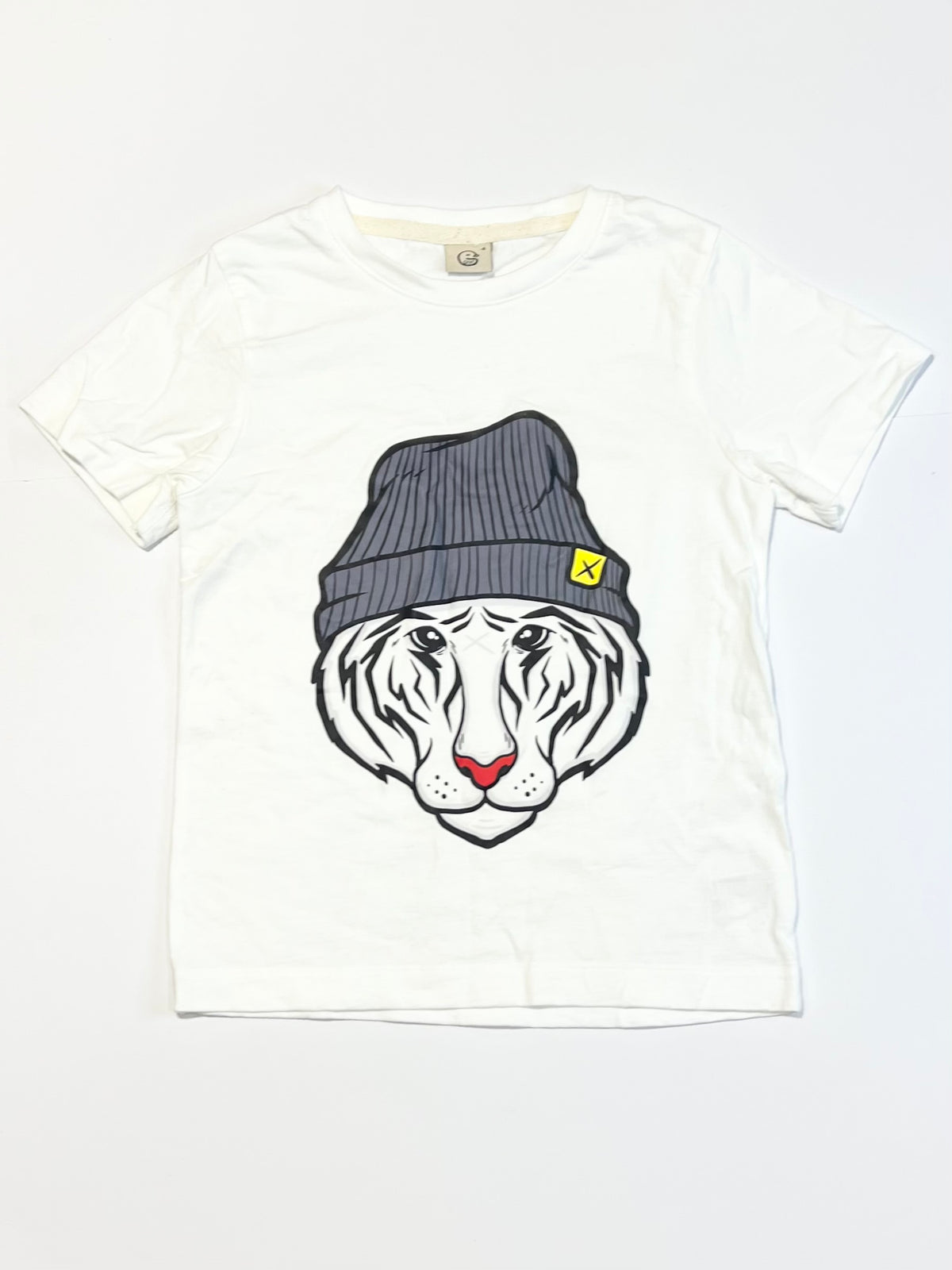 Beanie tiger tee - Size 4