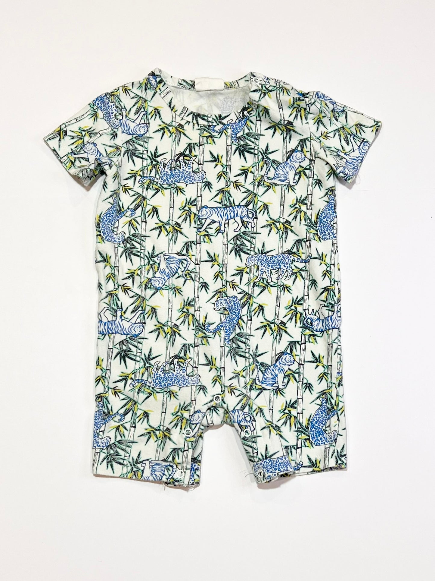 Tigers and leopards romper - Size 1