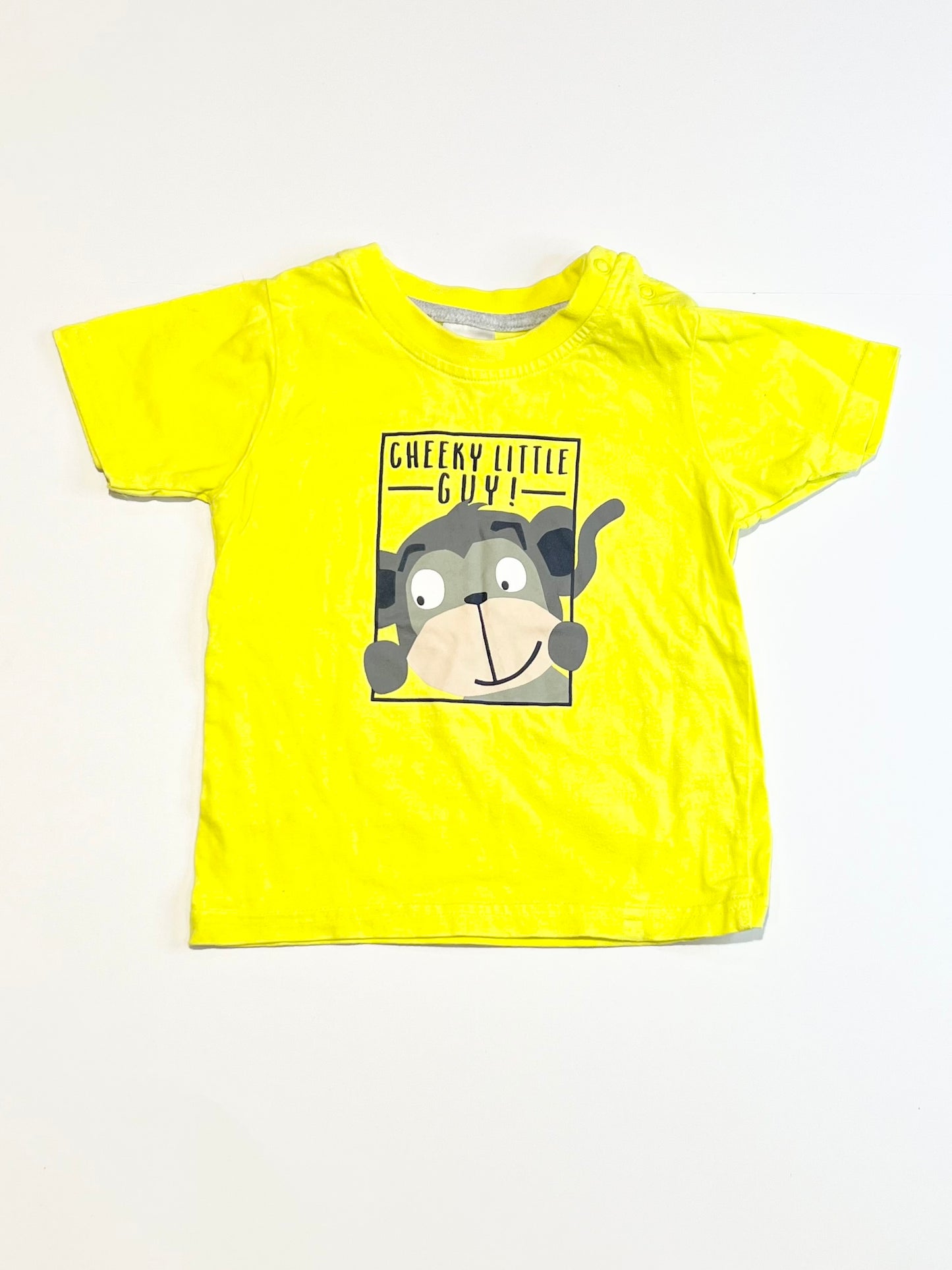 Cheeky little guy tee - Size 0