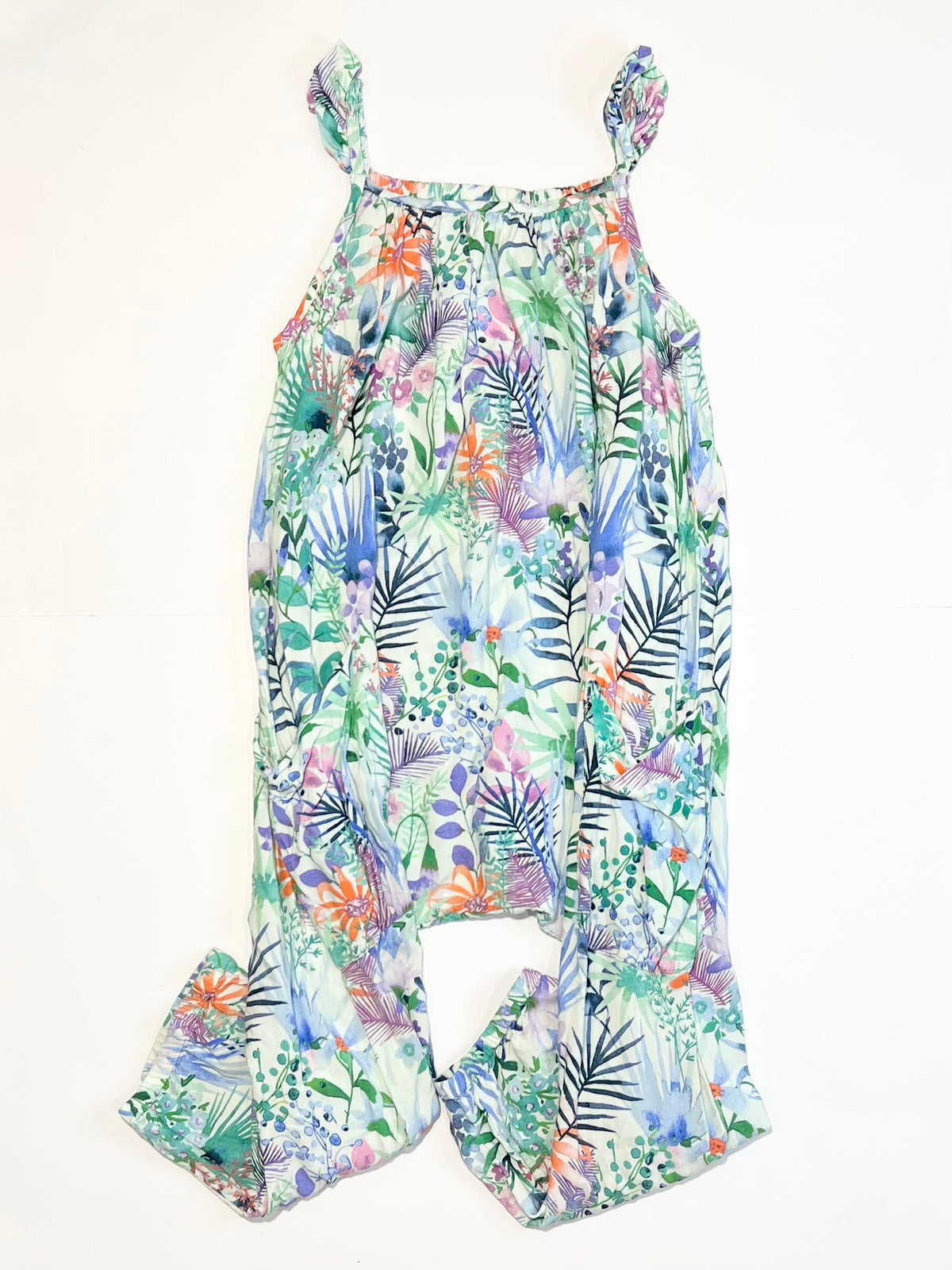 Leafy jumpsuit - Size 4-5