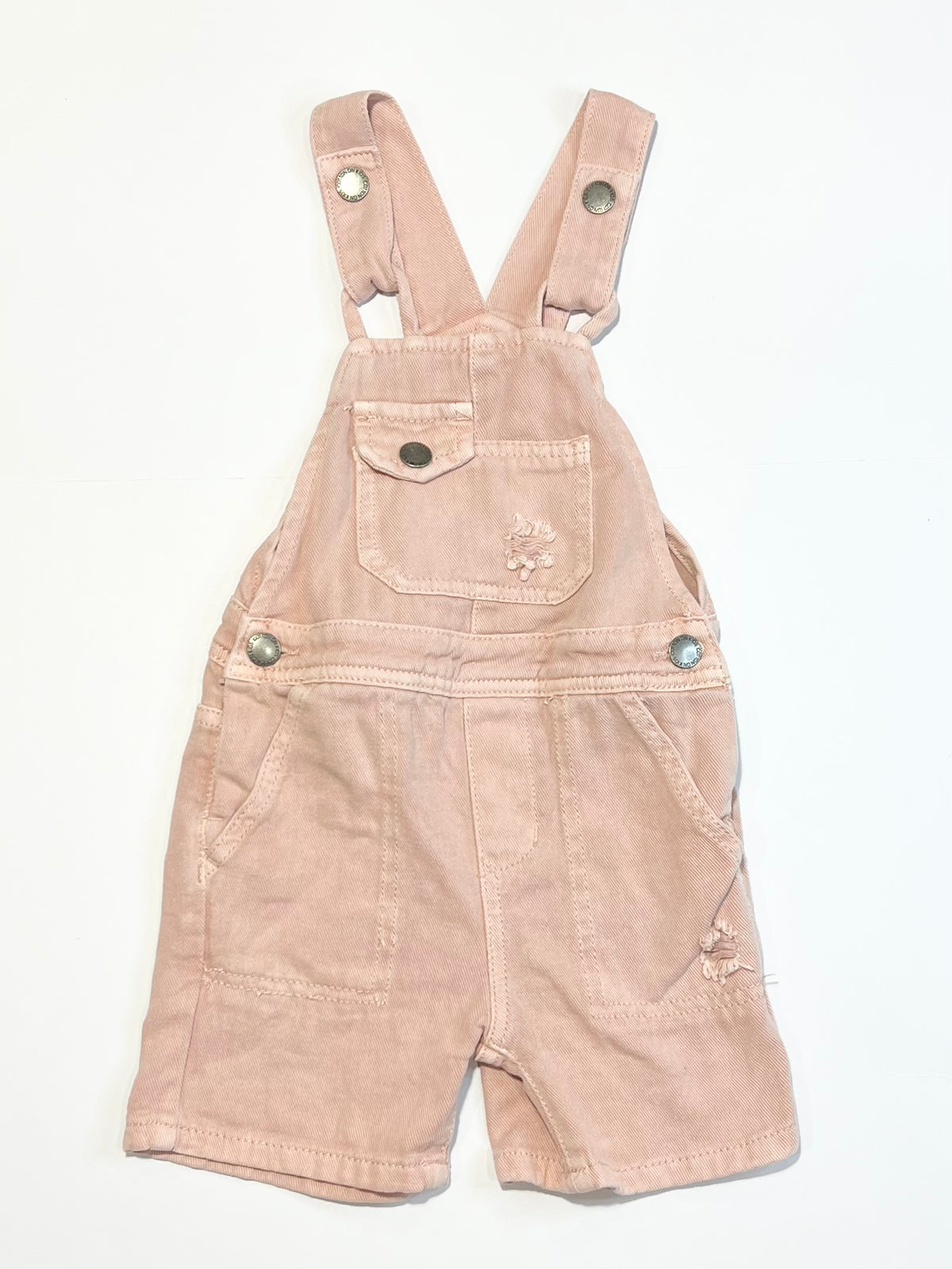 Denim shortalls - Size 4