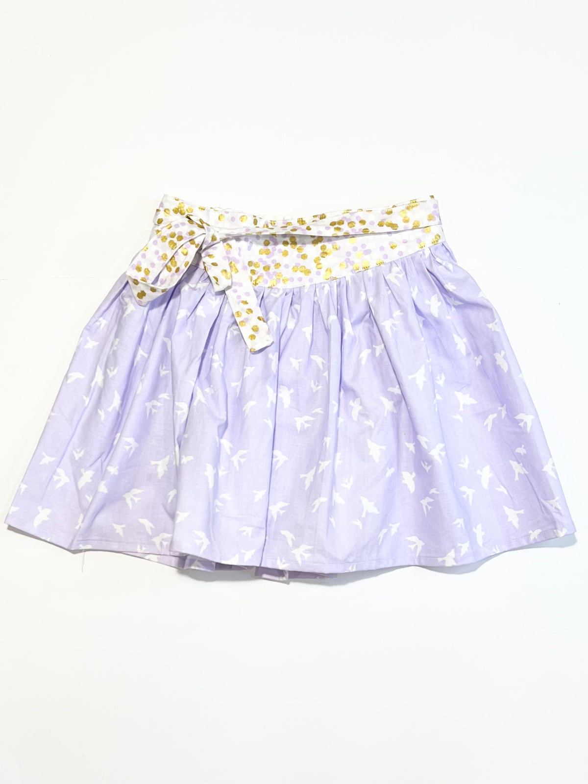 Purple birds skirt - Size 4