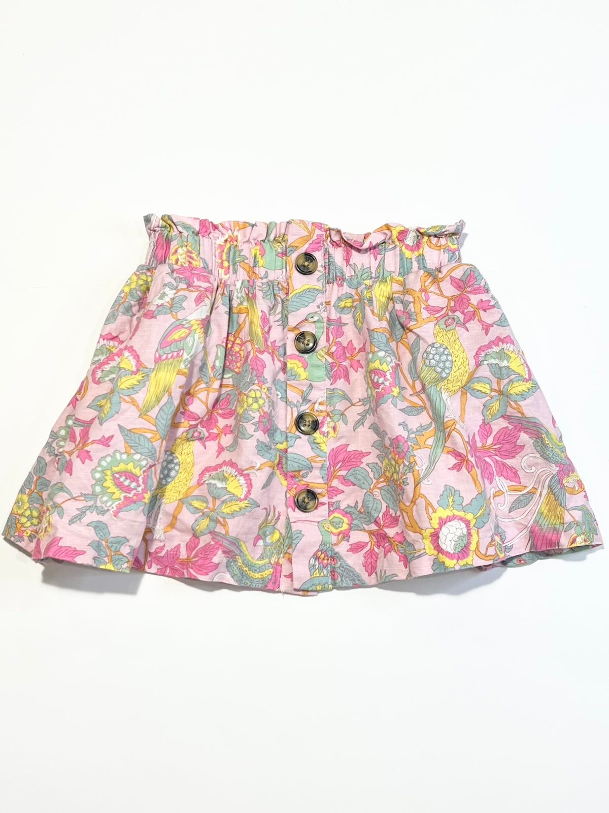 Leafy birds skirt - Size 4