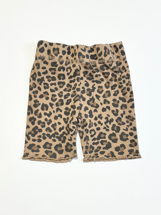 Ribbed bike shorts - Size 4