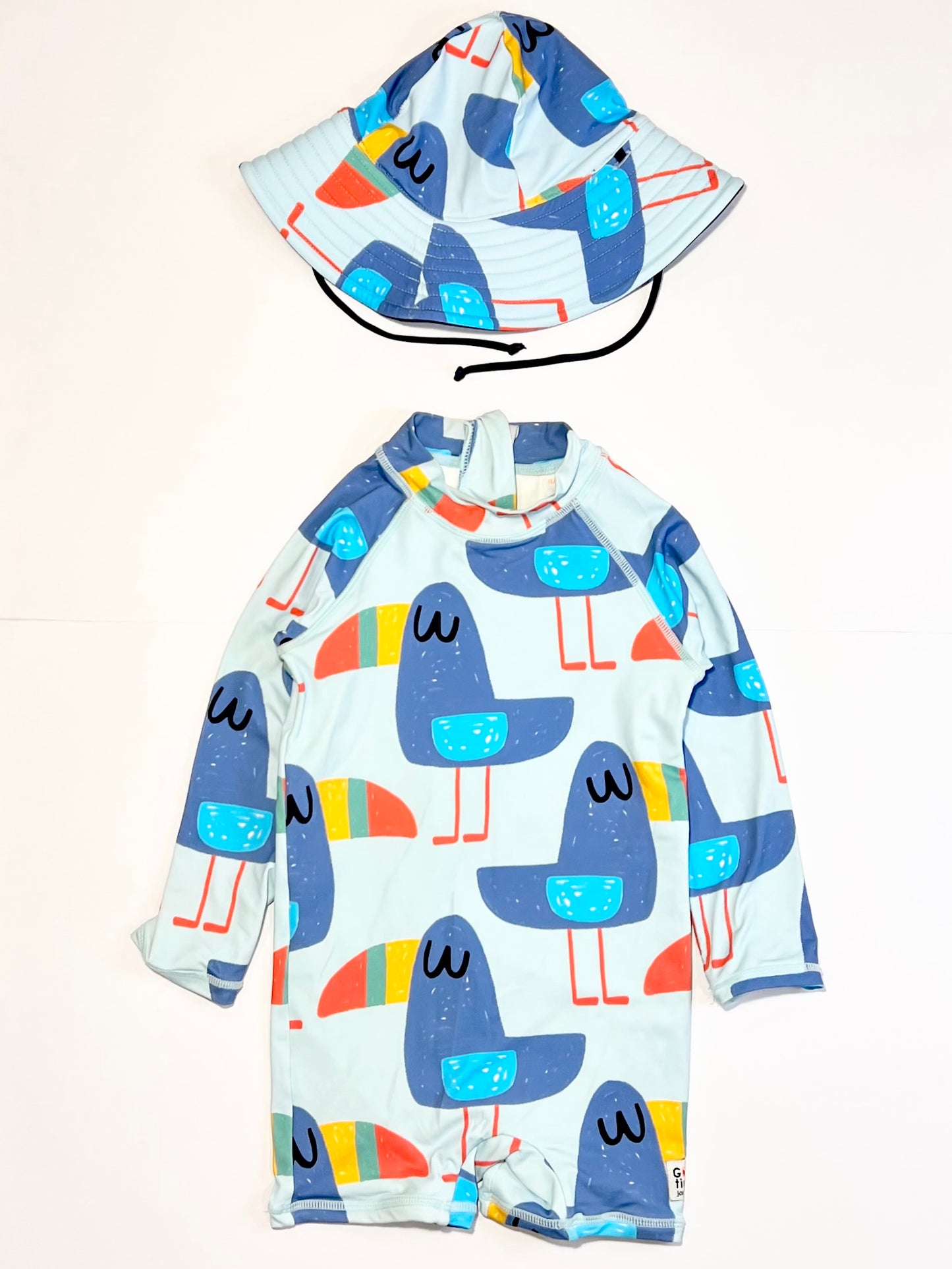 Blue bird swim set - Size 3