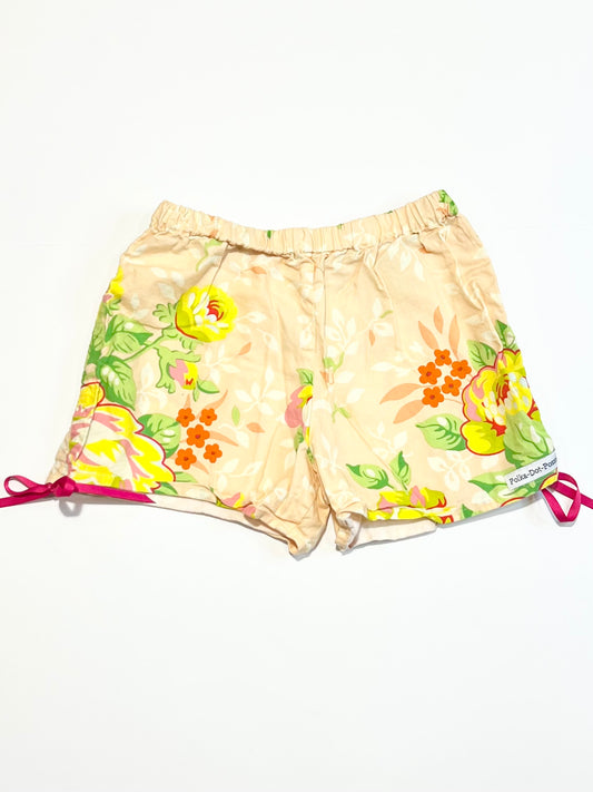 Floral shorts - Size 4