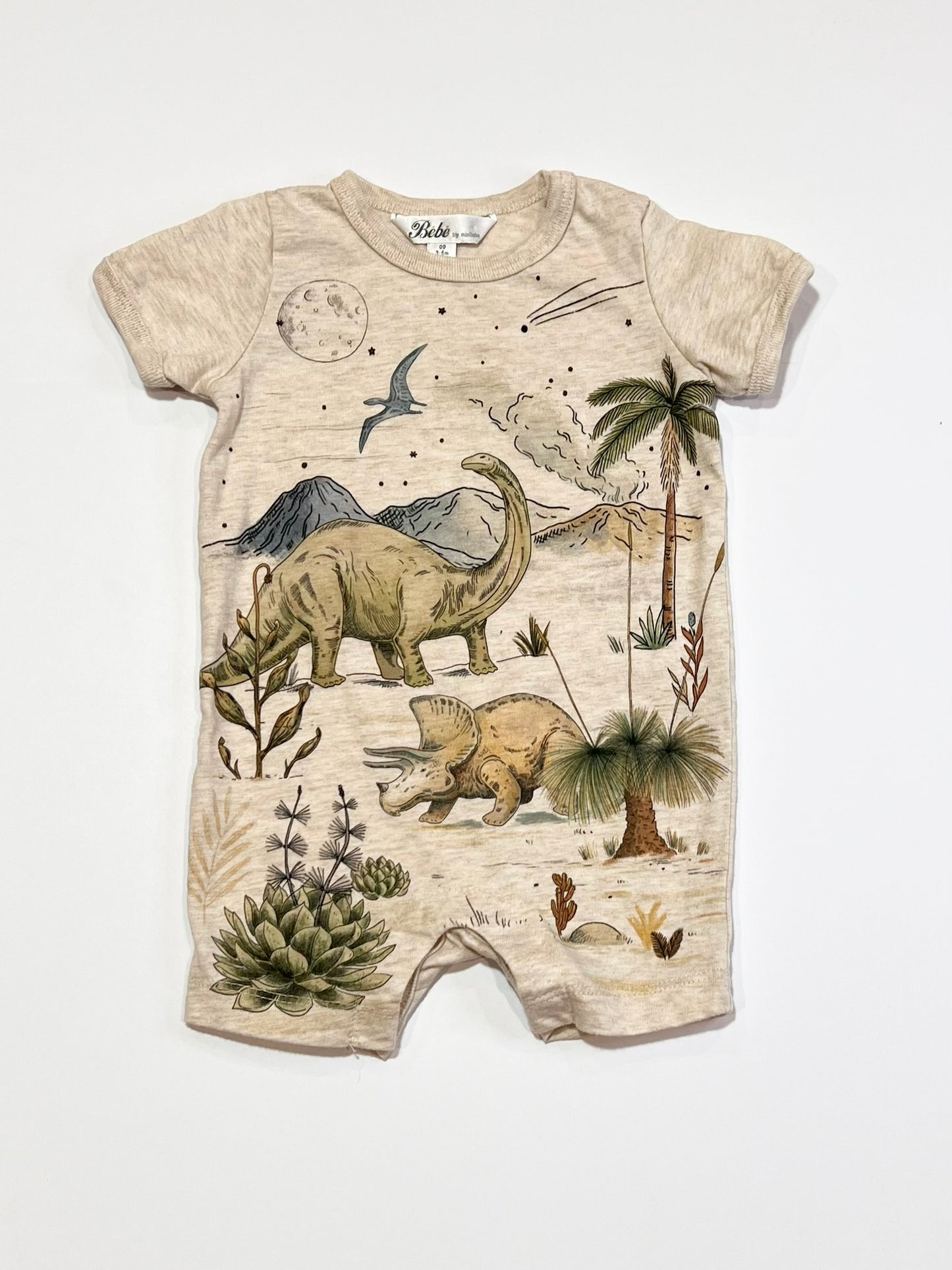 Dinosaurs romper - Size 00