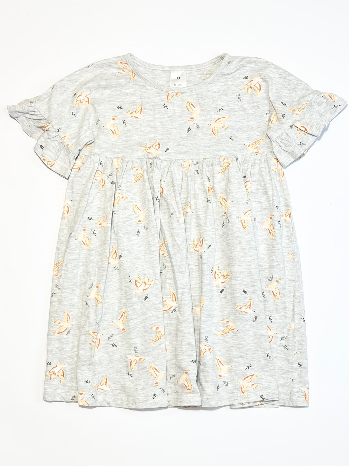 Birds jersey dress - Size 4