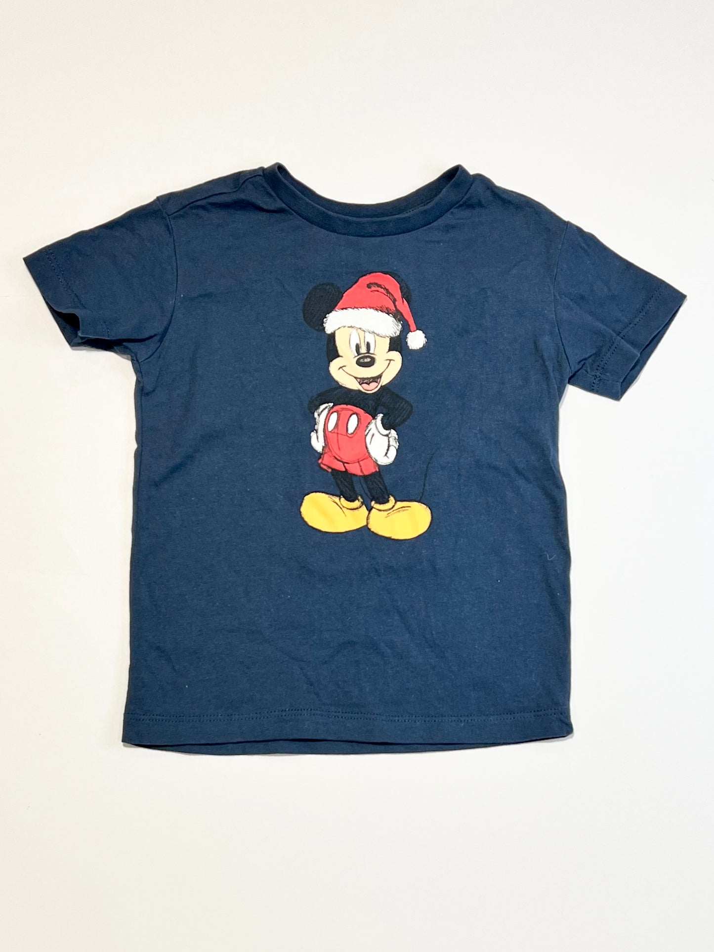 Christmas Mickey tee - Size 3