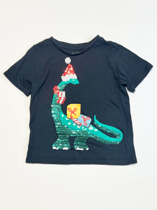 Christmas dino shirt - Size 4
