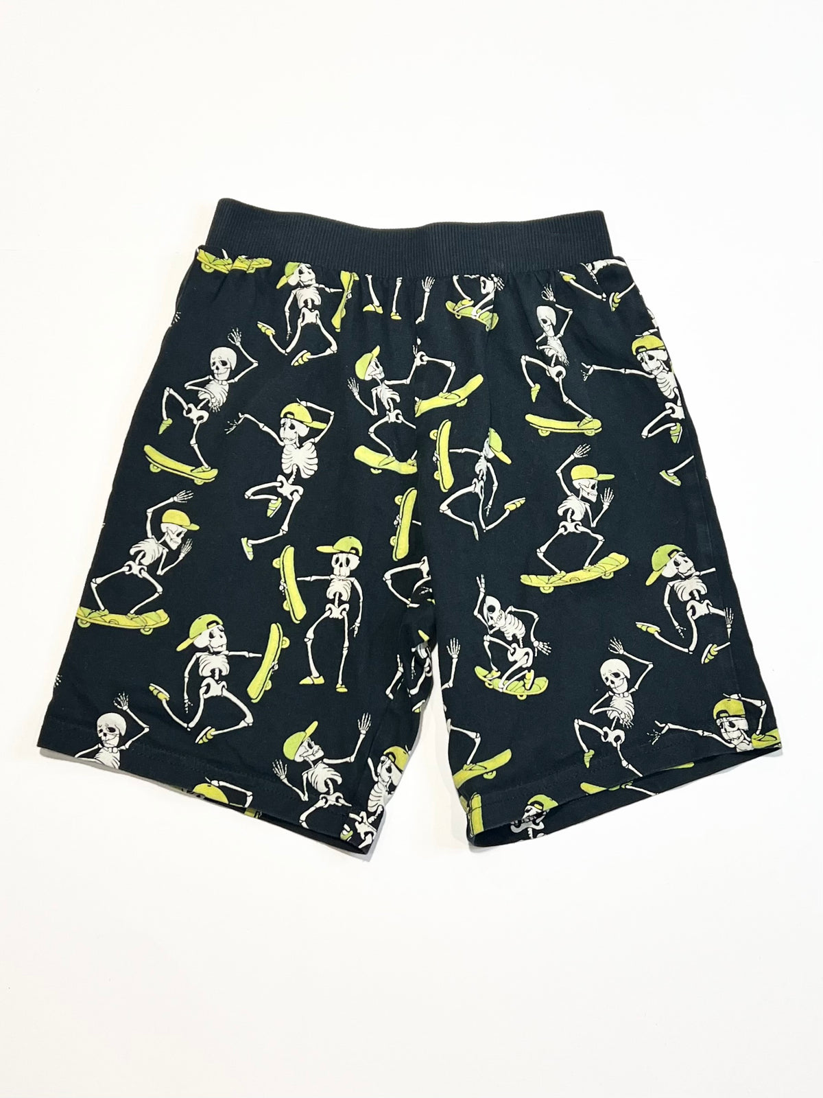 Skeleton jersey shorts - Size 5-6