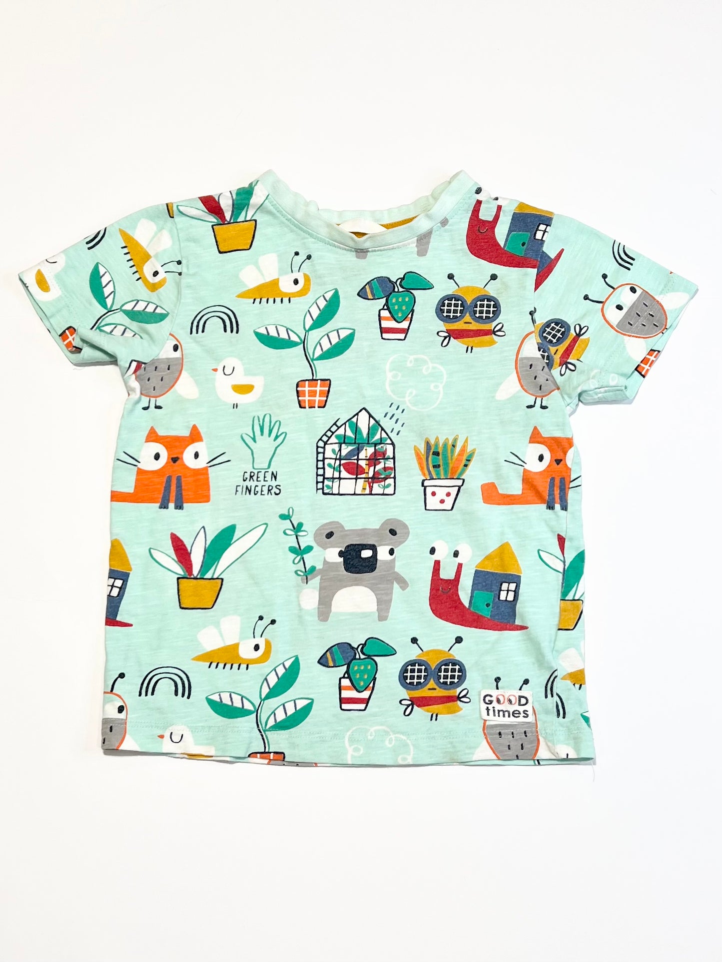 Green fingers tee - Size 3