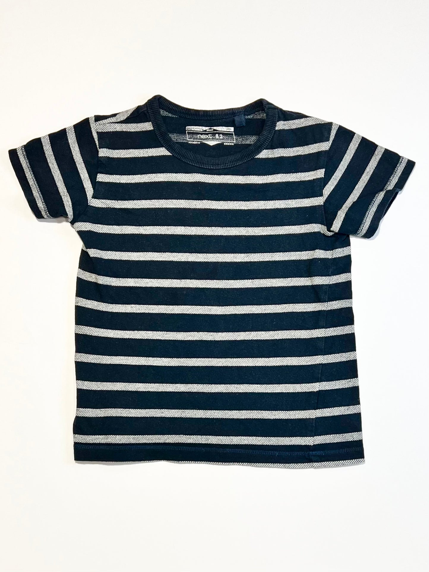 Navy striped tee - Size 3-4