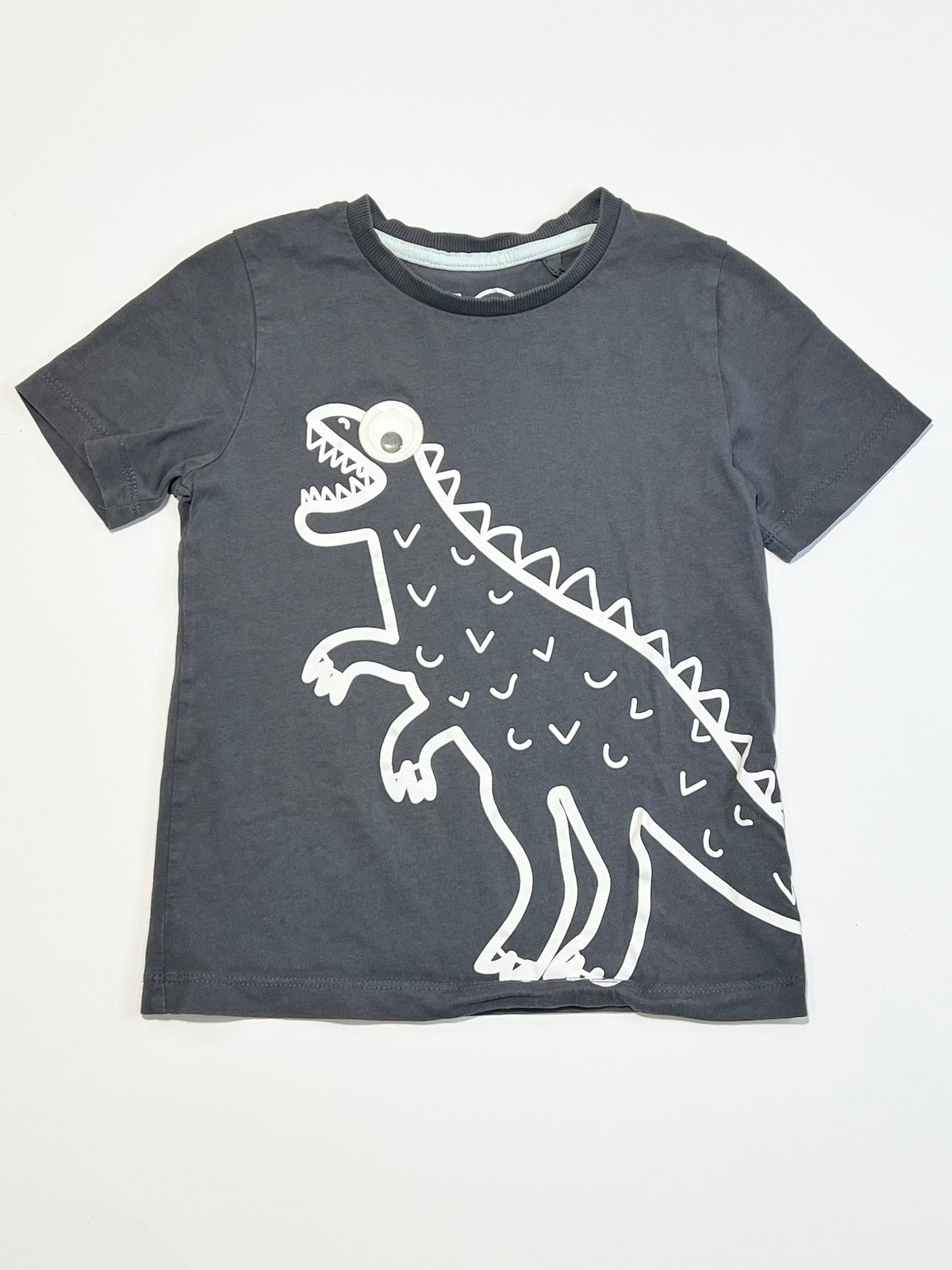 Googly eye dino tee - Size 5