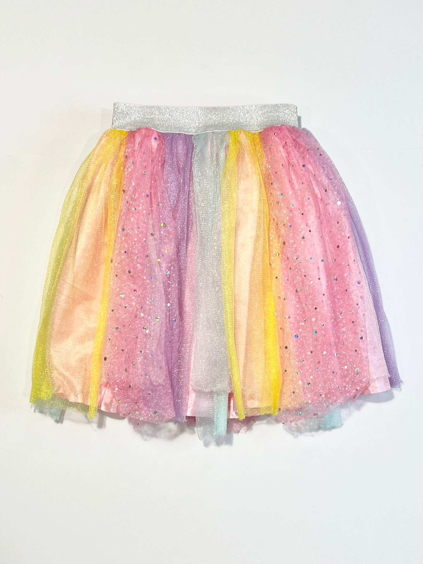 Rainbow tulle skirt - Size 3-4
