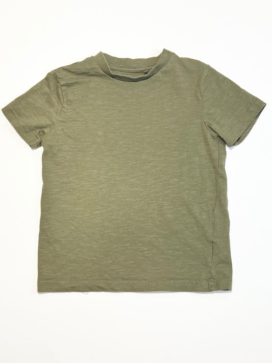 Olive green tee - Size 5