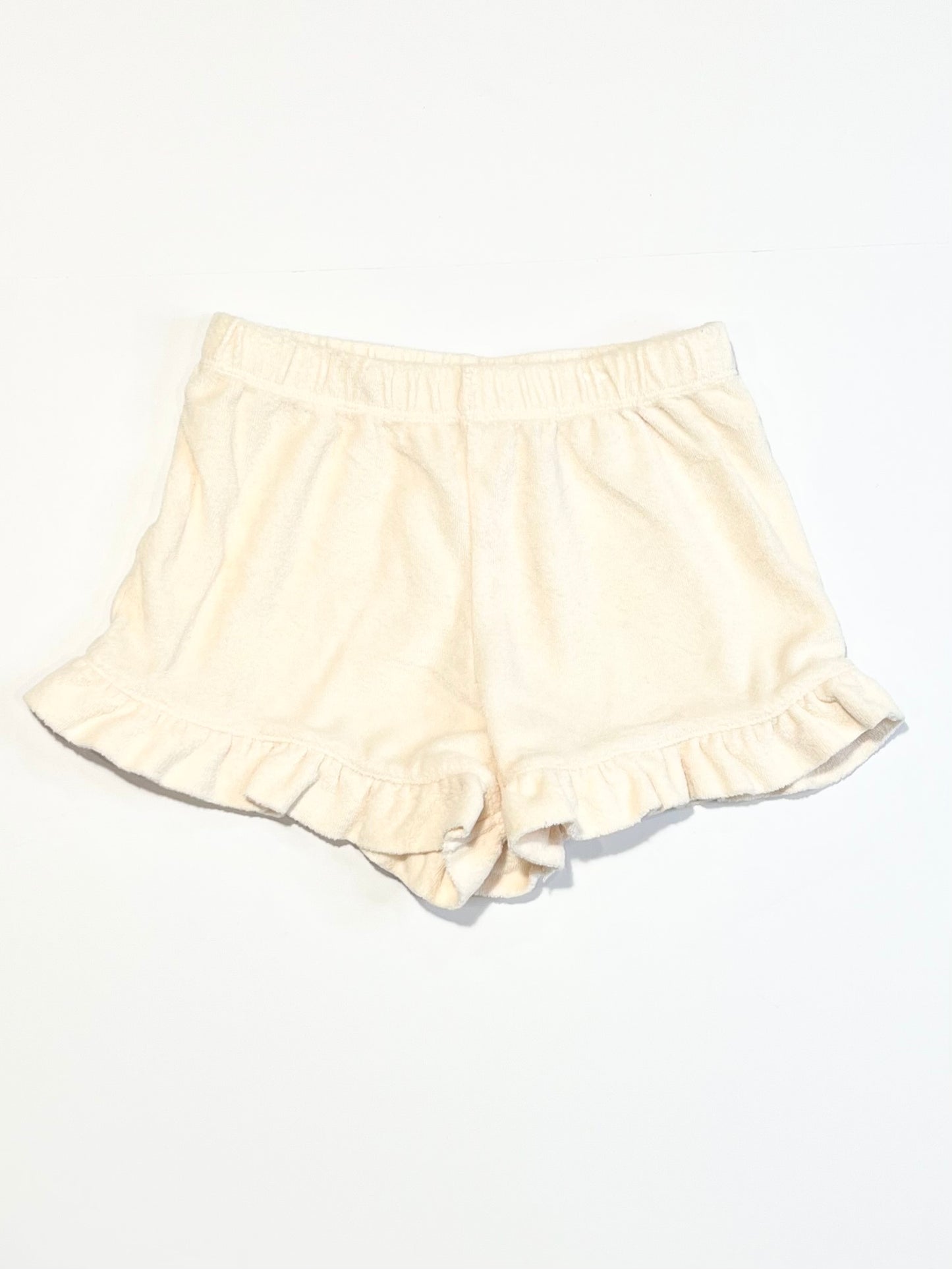 Terry ruffle shorts - Size 3