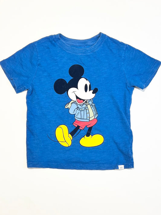 Blue Mickey tee - Size 5