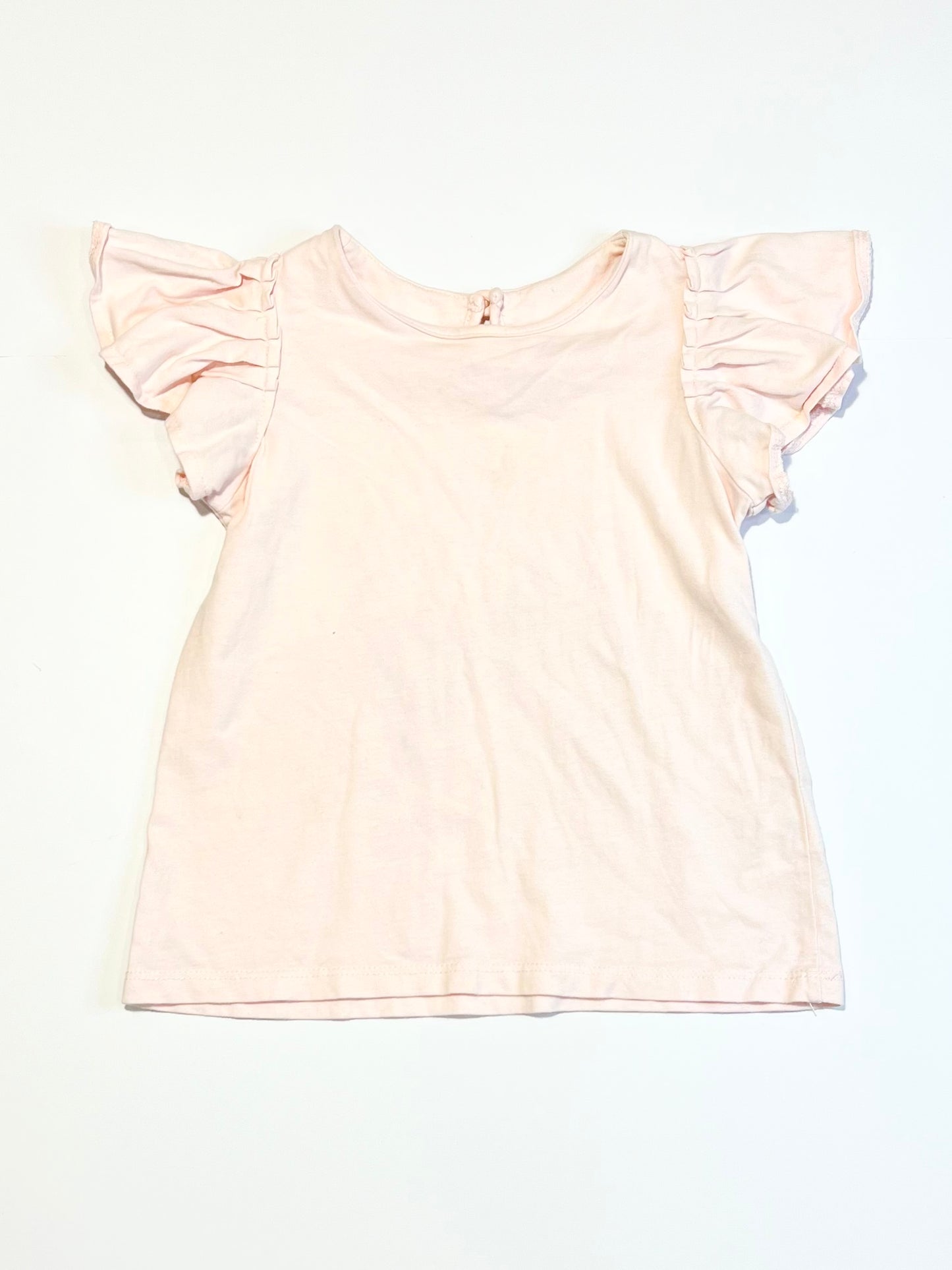 Pink ruffle top - Size 3