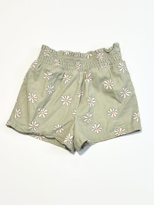 Woven floral shorts - Size 5
