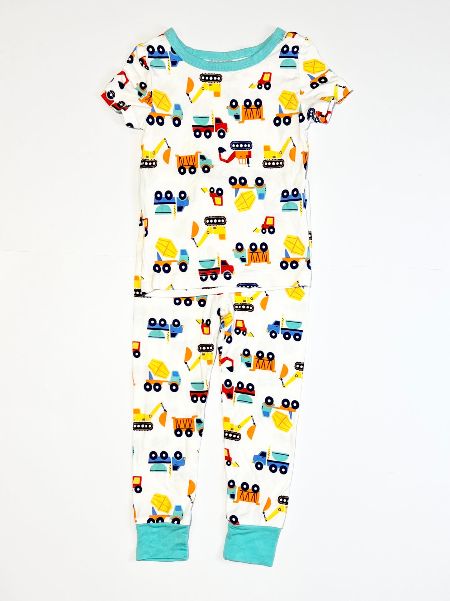 Bamboo trucks pyjamas - Size 2