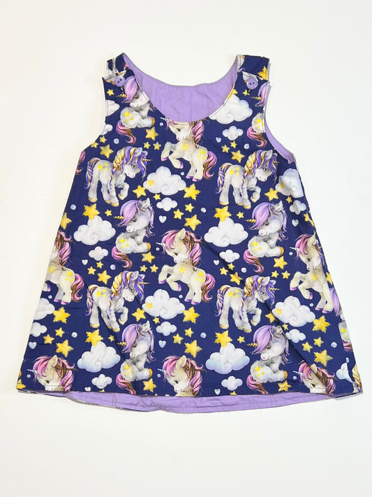 Unicorns top - Size 5-6