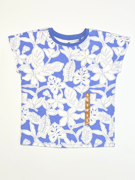 Leafy tee brand new - Size 5