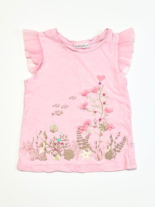 Pink coral tank - Size 5