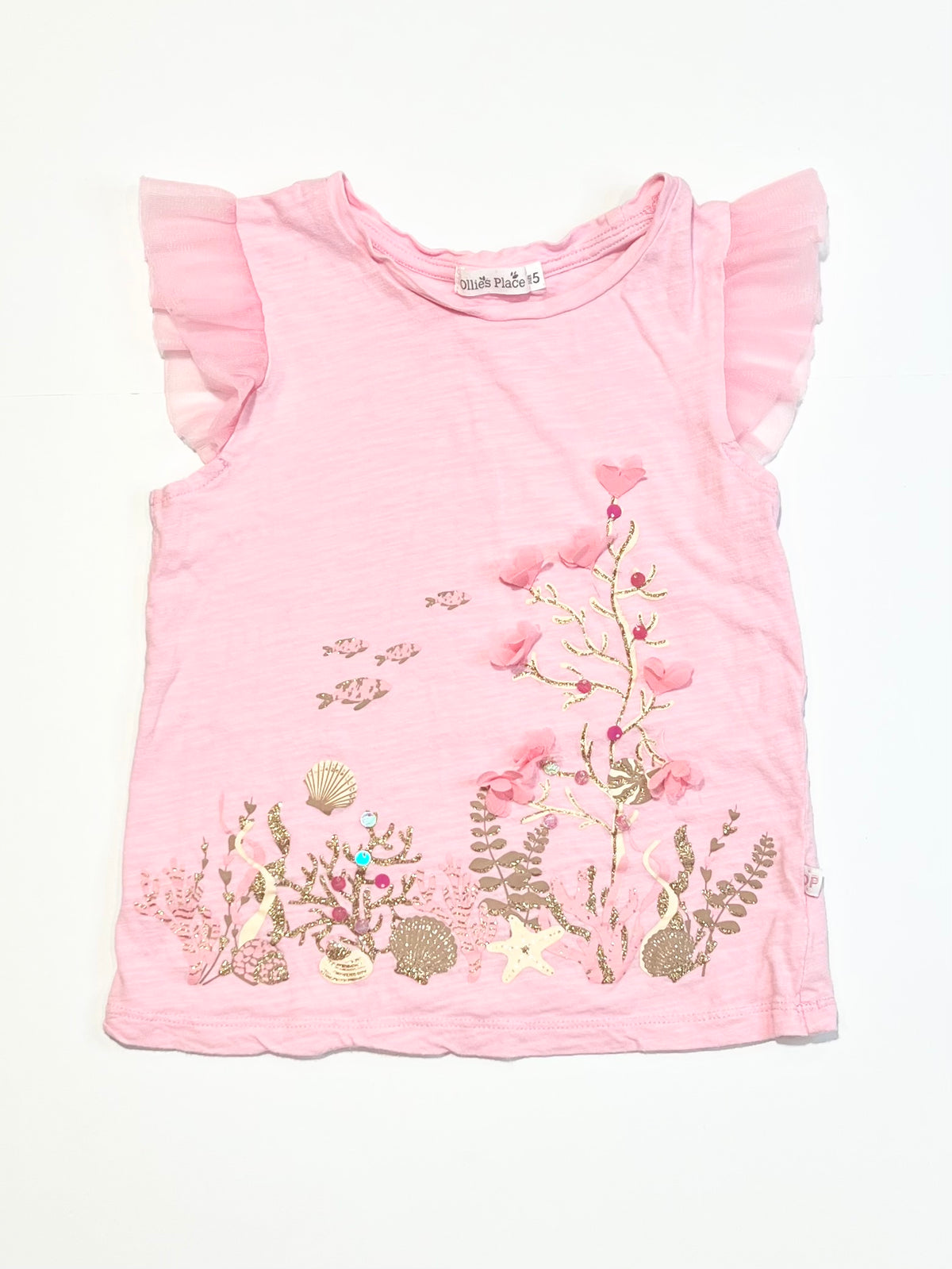 Pink coral tank - Size 5