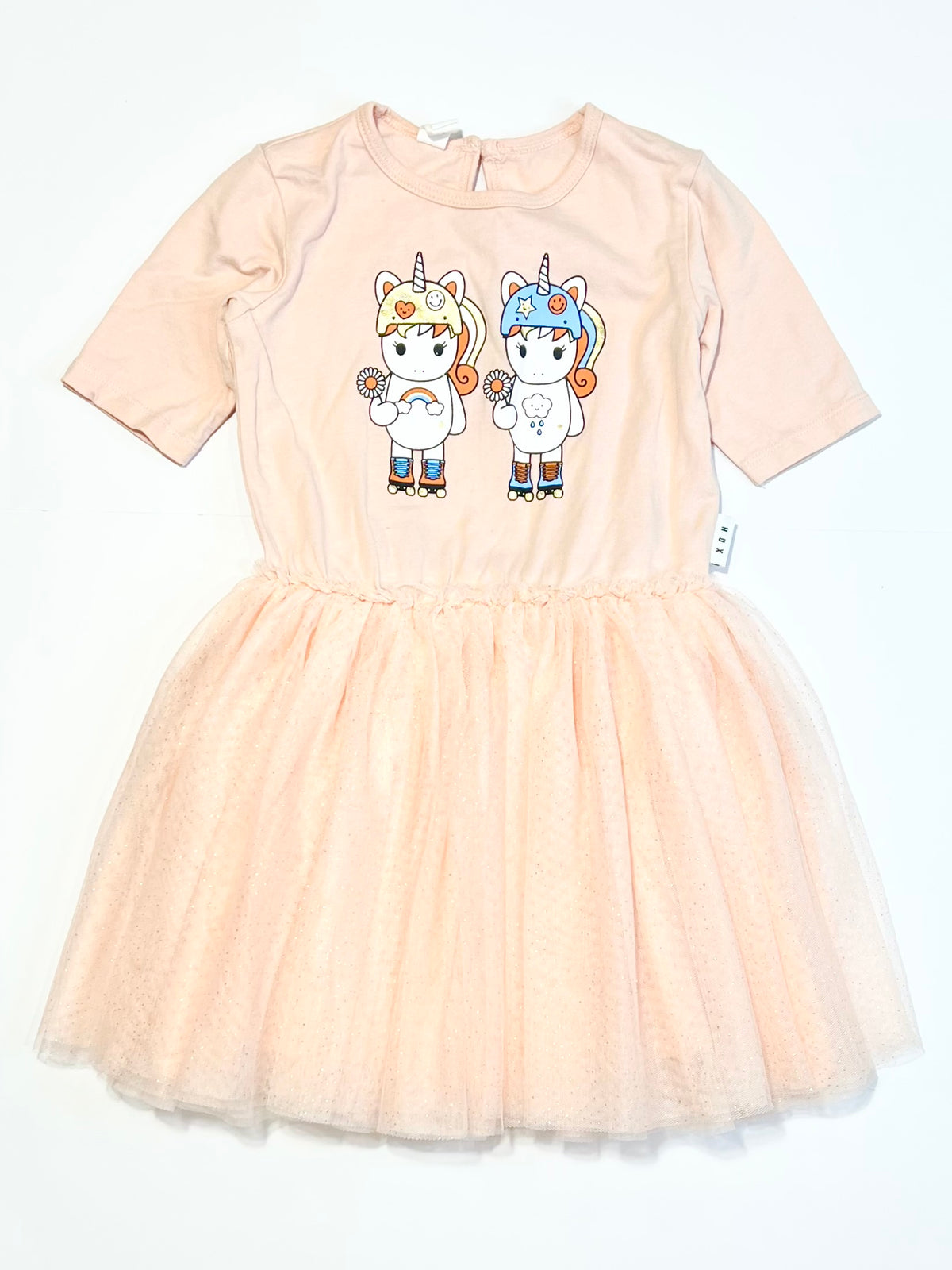 Unicorns tulle dres - Size 5