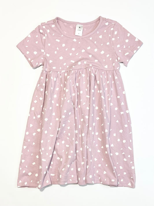 Speckled jersey dress - Size 5