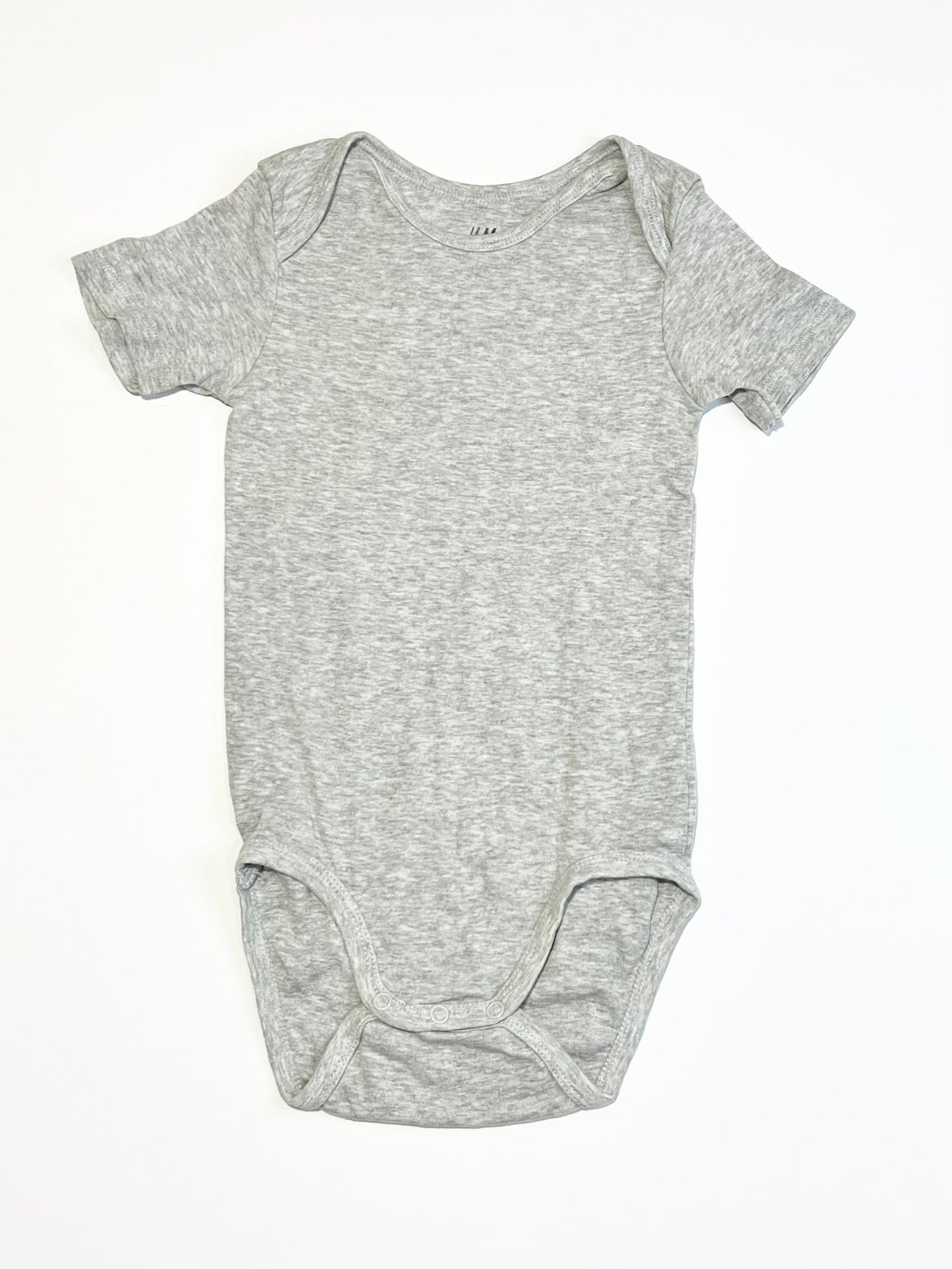 Ribbed grey bodysuit - Size 2-3