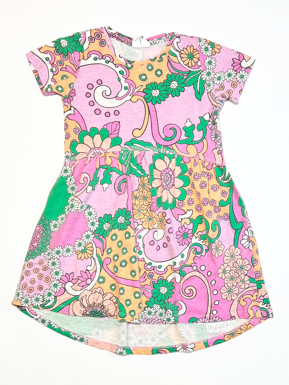 Floral jersey dress - Size 5