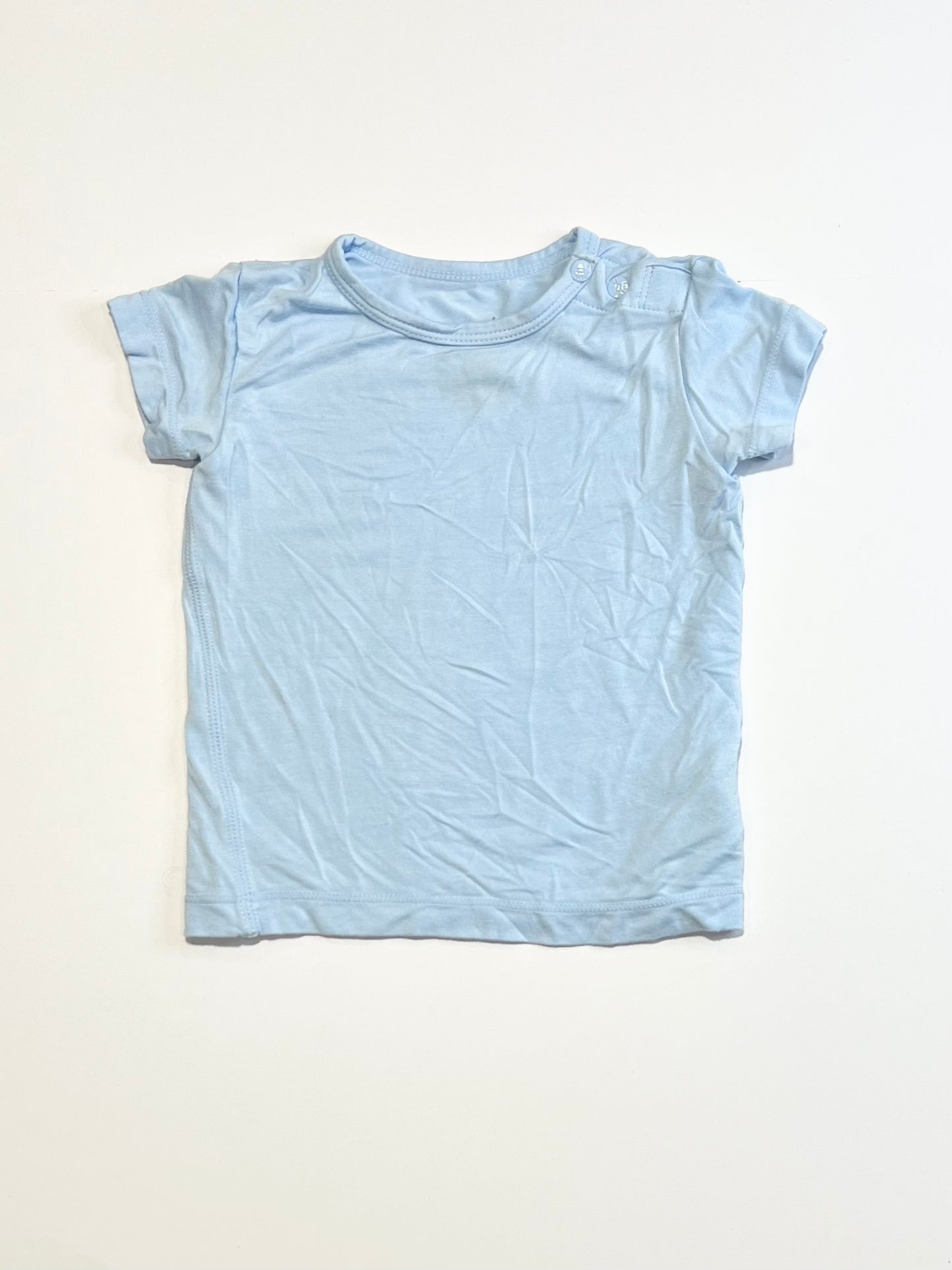 Blue bamboo tee - Size 00