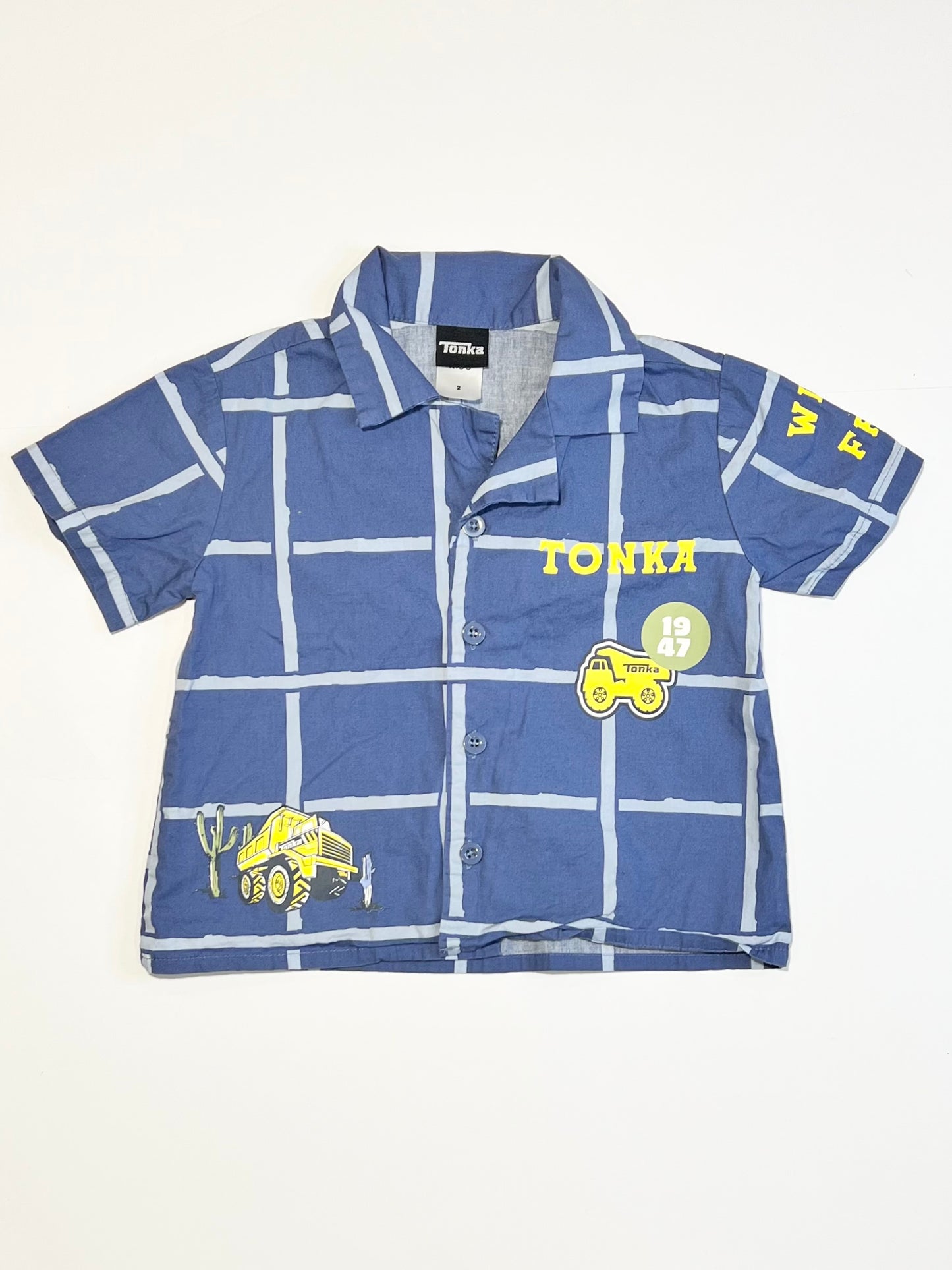 Blue Tonka shirt - Size 2