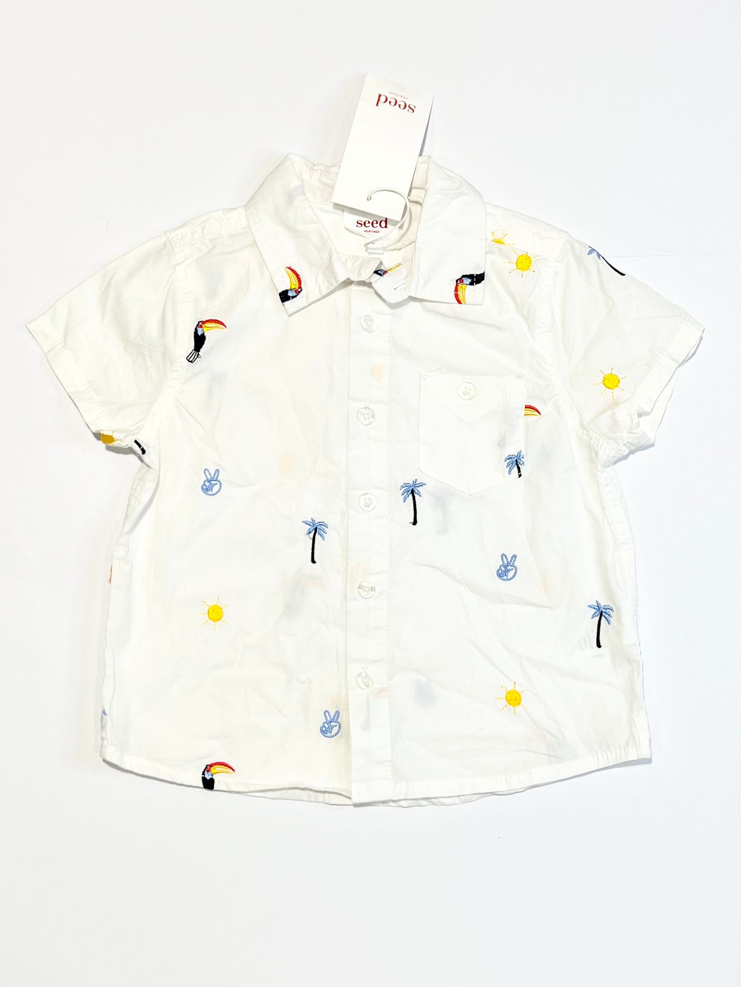 Embroidered shirt brand new - Size 2