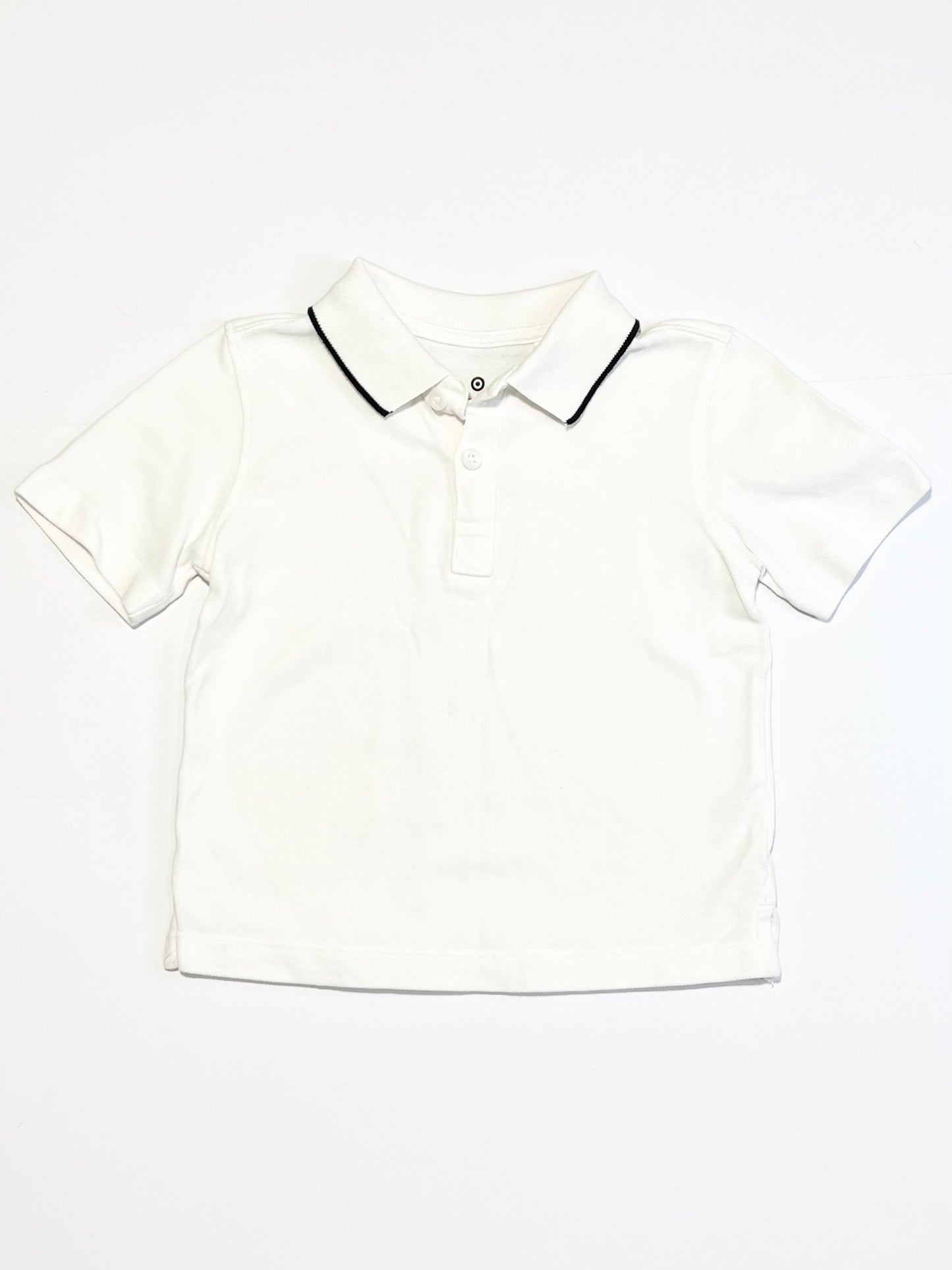 White polo shirt - Size 2