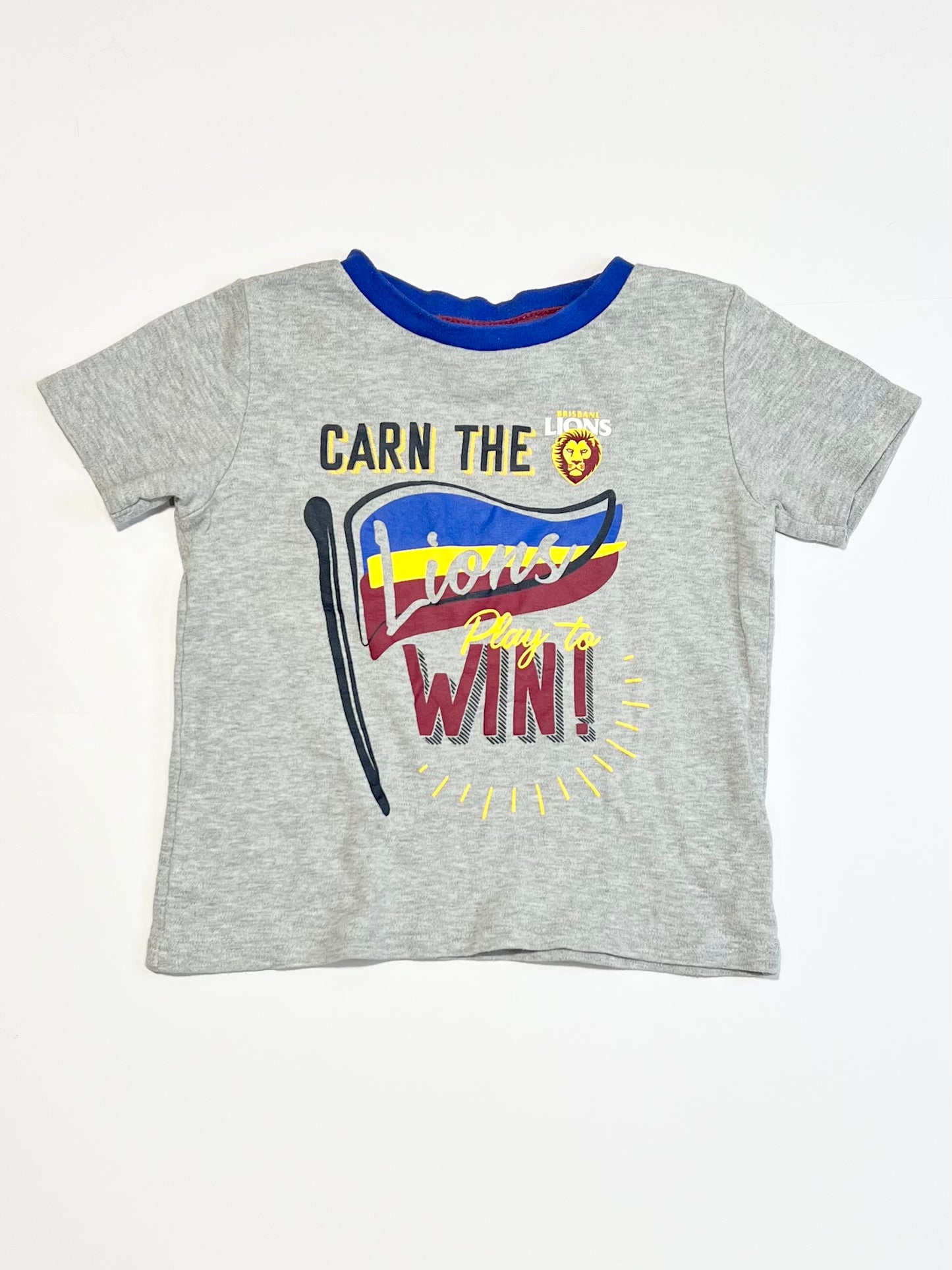 Brisbane Lions tee - Size 2