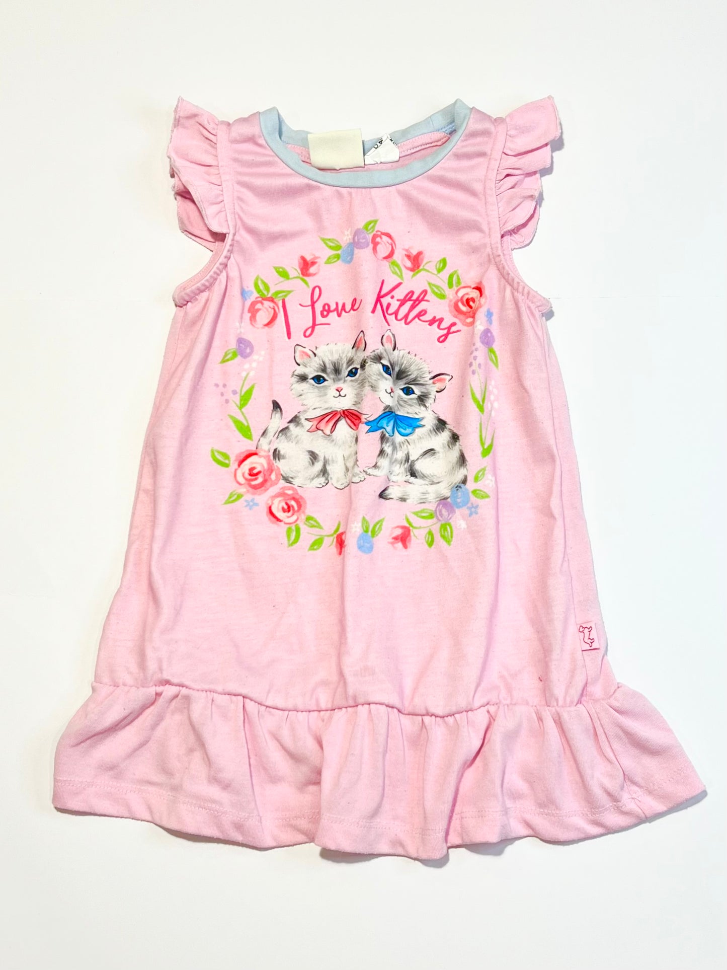 I love kittens nightie - Size 2