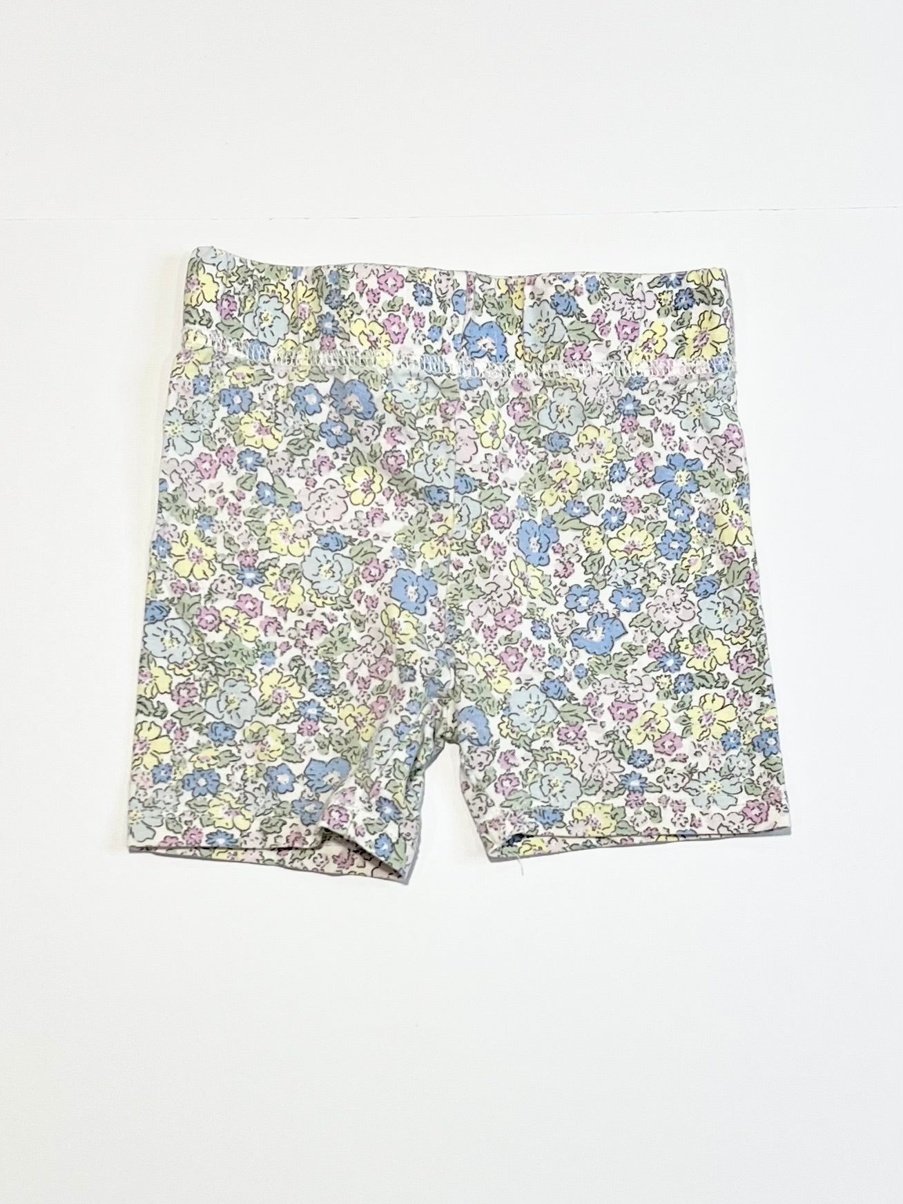 Floral bike shorts - Size 2