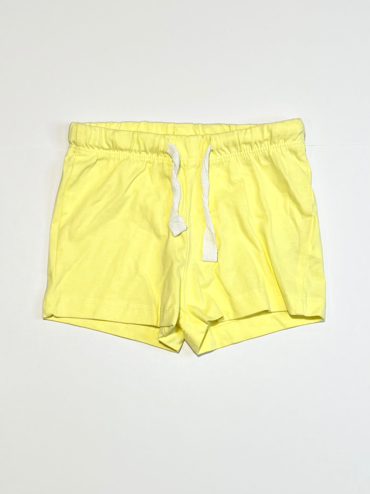 Yellow jersey shorts - Size 2