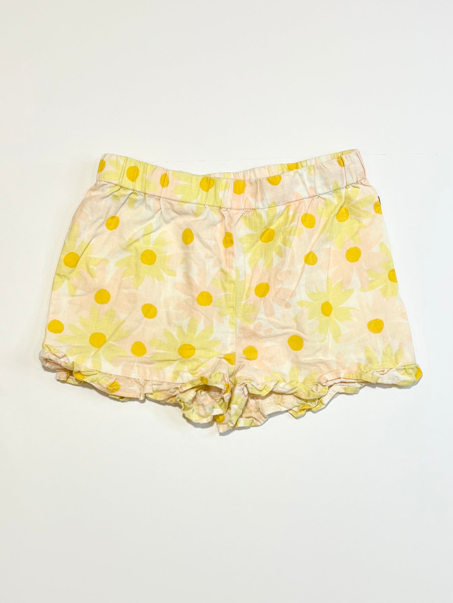 Floral ruffle shorts - Size 2
