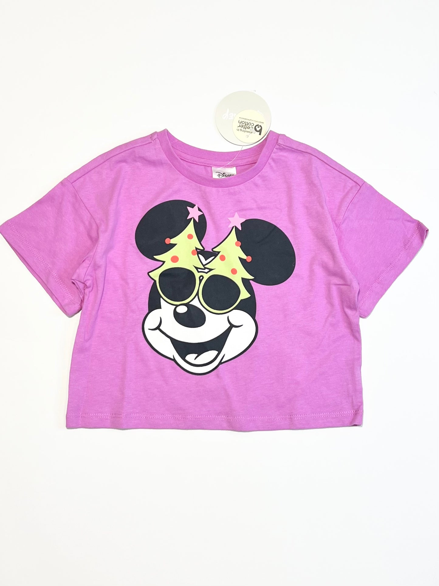 Mickey Christmas tee brand new - Size 2