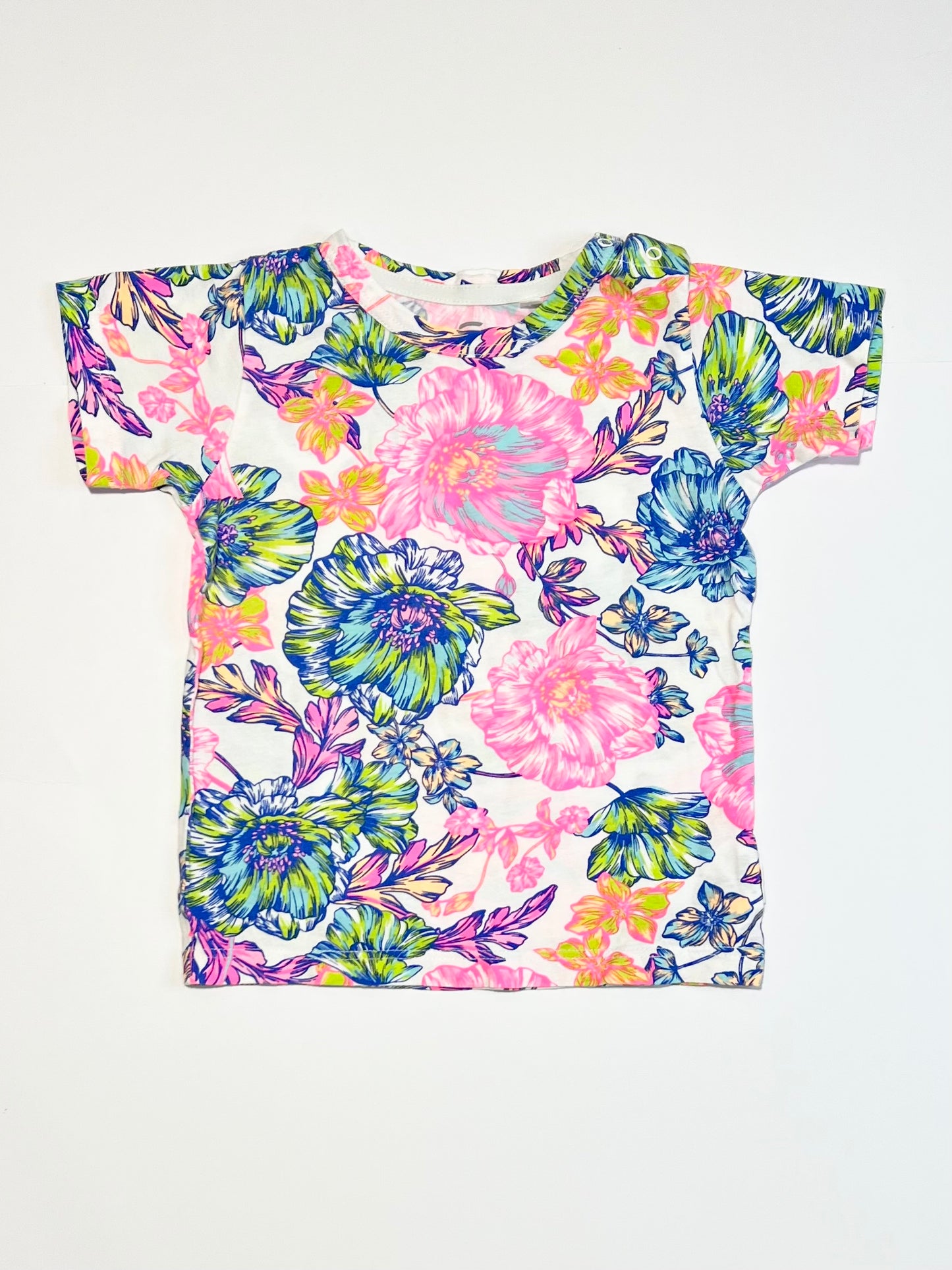 Floral tee - Size 2