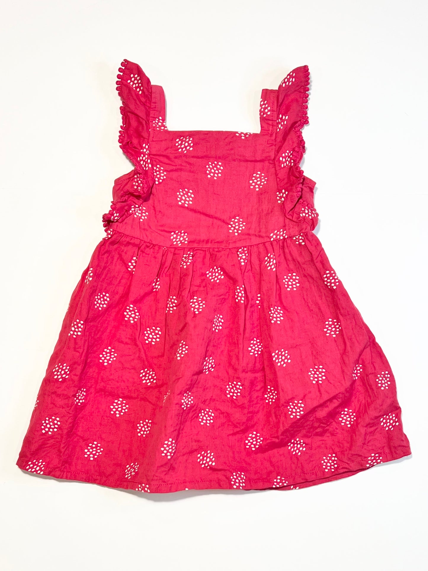 Woven spotty dress - Size 2