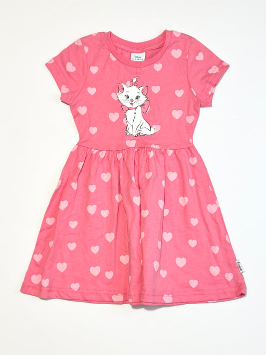 Jersey cat dress - Size 2