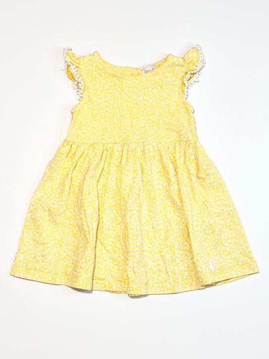 Jersey floral dress - Size 2