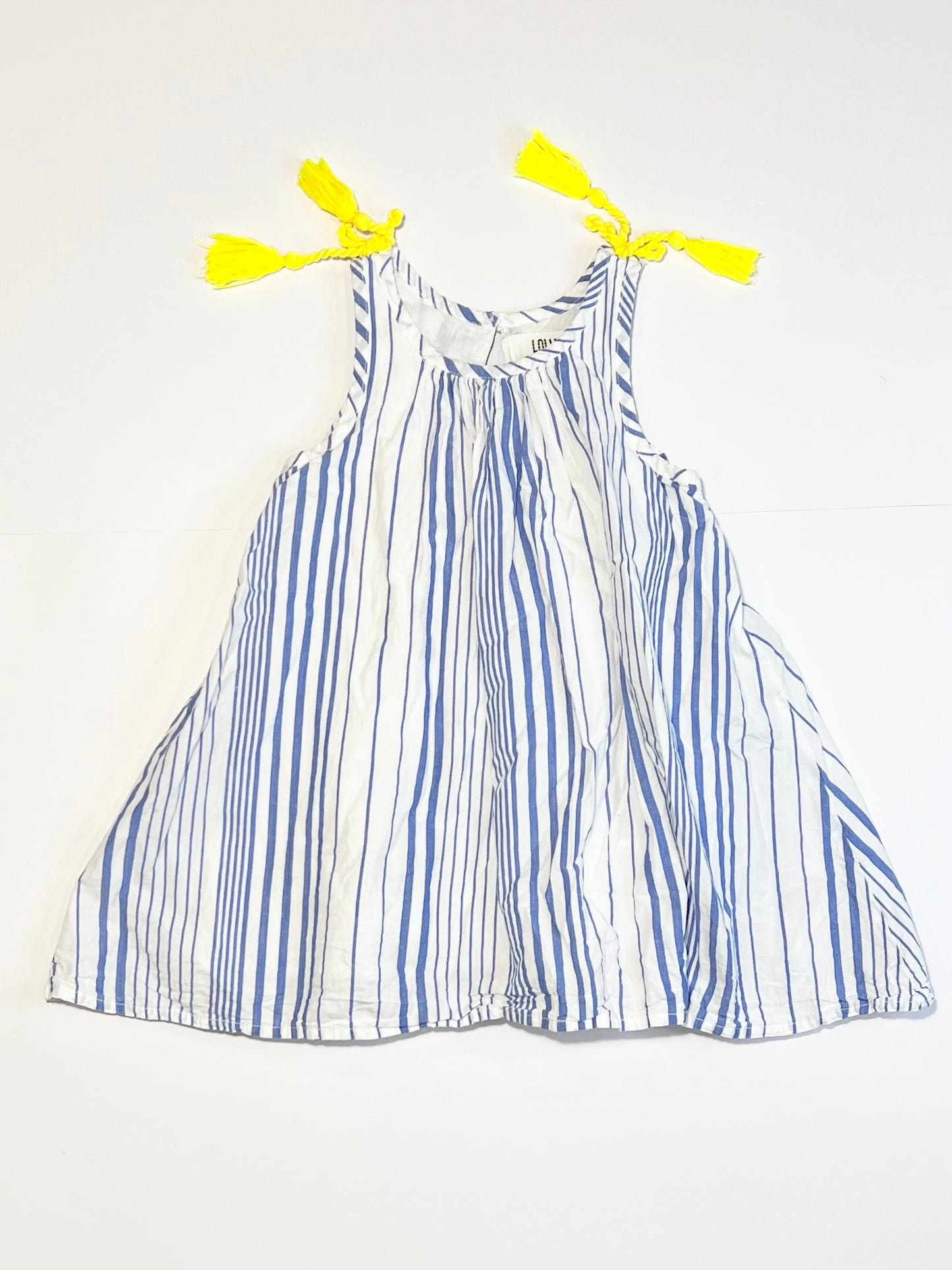 Striped cotton dress - Size 2