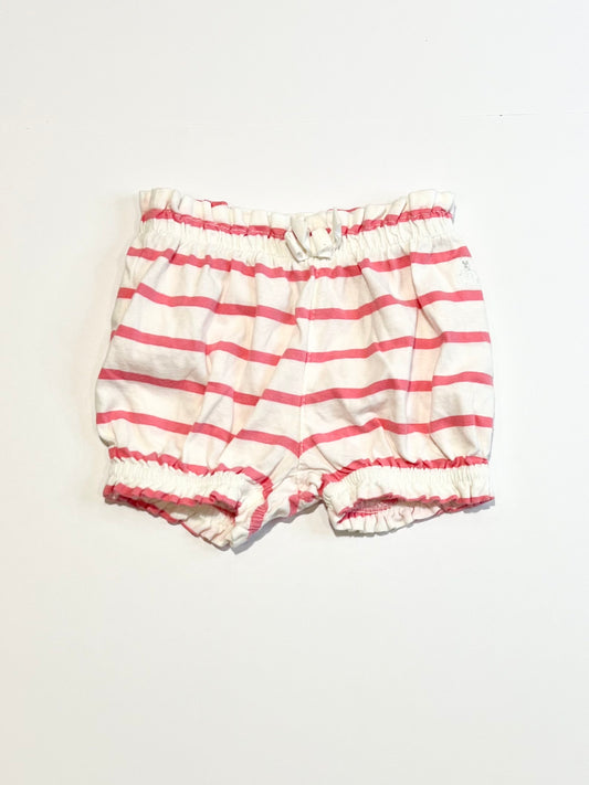 Striped jersey shorts - Size 00