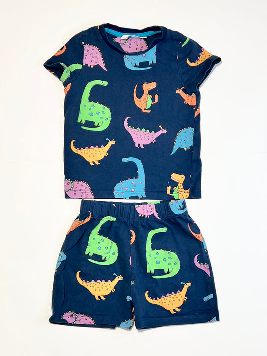 Navy dino pyjamas - Size 1